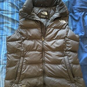 The North Face Black Puffer Vest